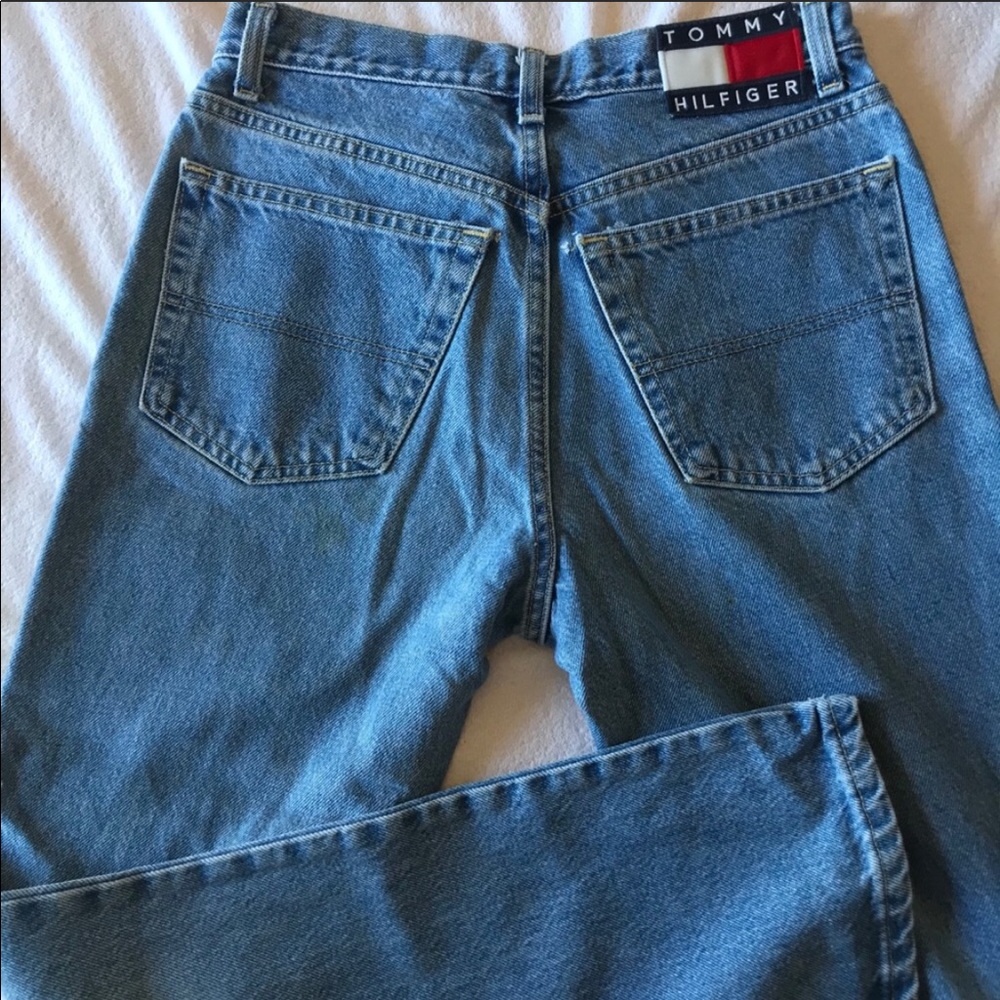 Vtg Tommy boyfriend/straight leg jeans